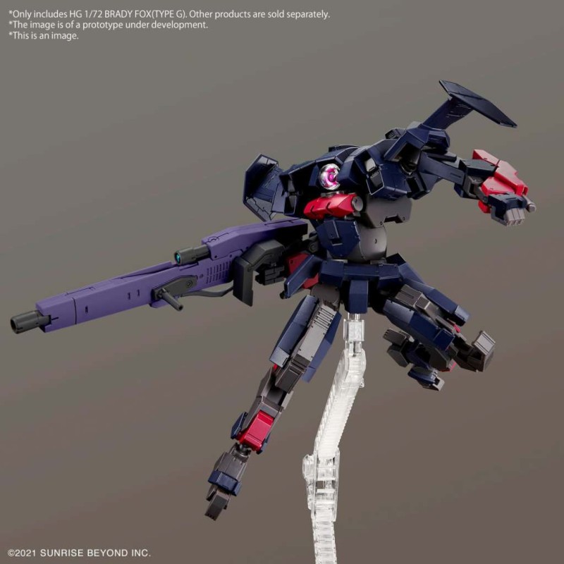Bandai Model Kit - HG Brady Fox Type G 1:72 Bandai Model Kit - HG Brady Fox Type G 1:72